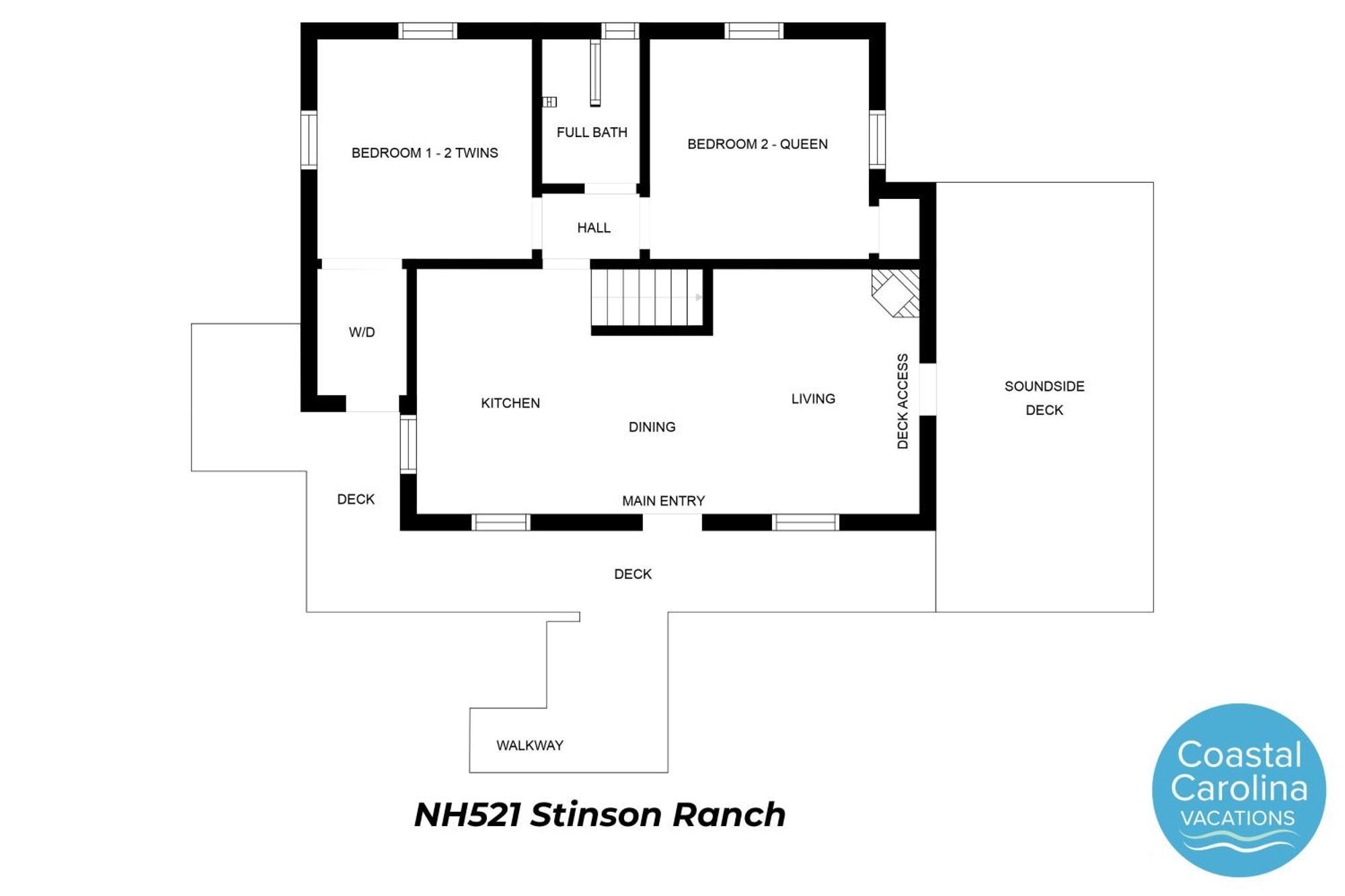 Nh521 Stinson Ranch Villa Nags Head Ngoại thất bức ảnh